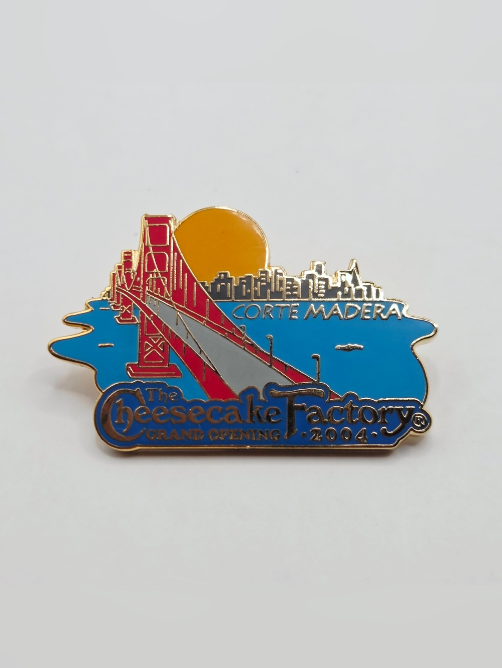 The Cheesecake Factory Corte Madera California Grand Opening 2004 Pin Bridge